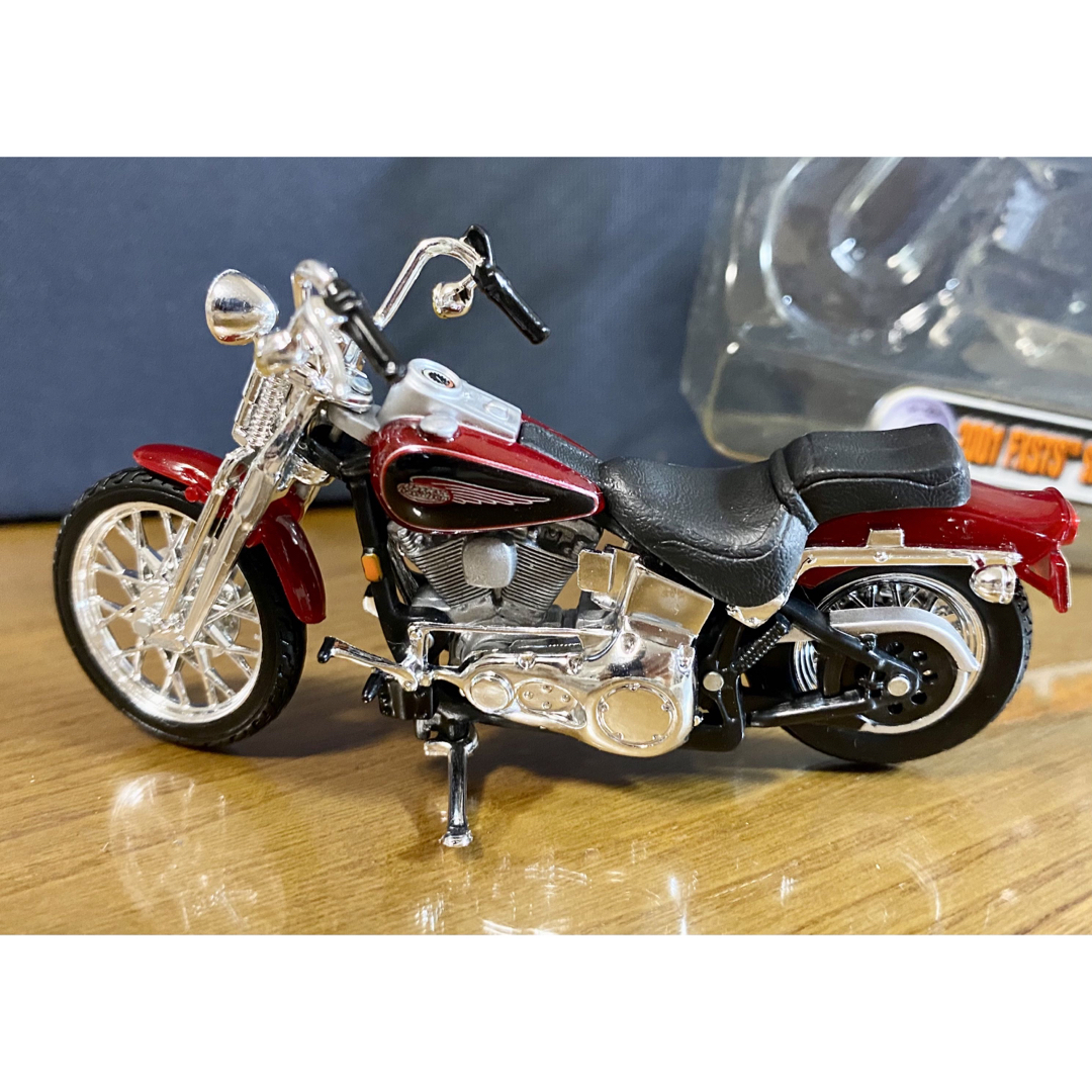 ハーレー ダビッドソン ダイキャスト Harley Davidson レッド