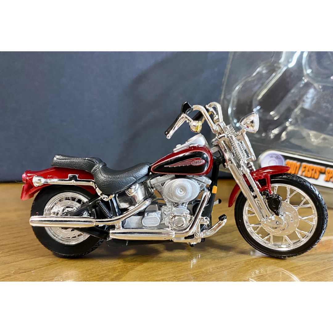 ハーレー ダビッドソン ダイキャスト Harley Davidson レッド