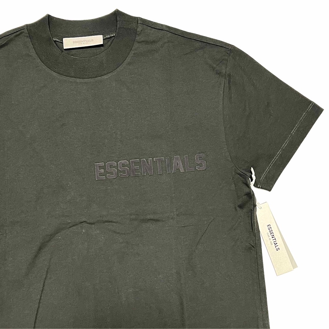 S エッセンシャルズ FOG Essentials フロッキー ロゴ Tシャツ-eastgate.mk