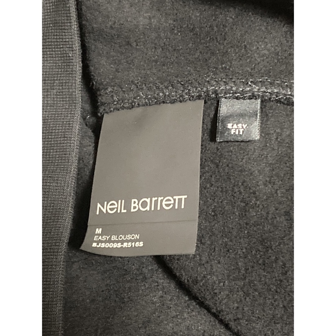NEIL BARRETT 稲妻 サンダーボルト パーカー ポーチ M 黒 - パーカー
