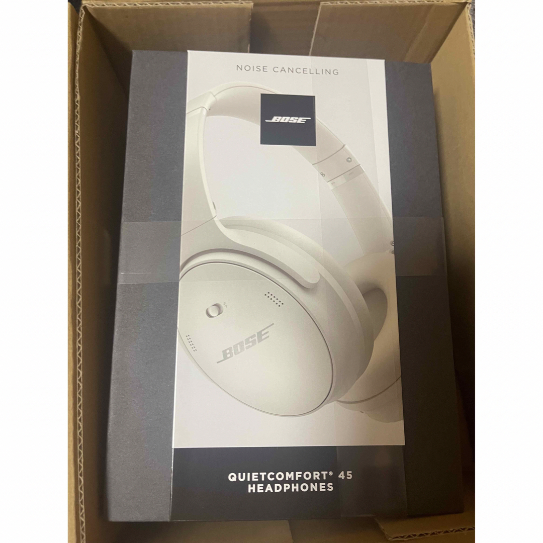 BOSE - BOSEワイヤレスヘッドホン ホワイトスモーク QuietComfort 45の