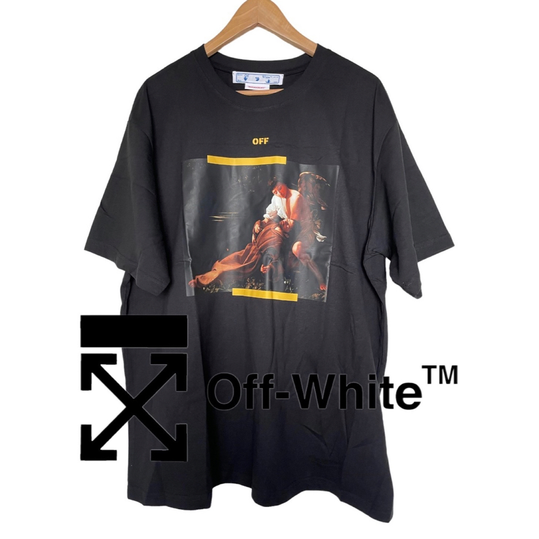 OFF-WHITE(オフホワイト)のOff-White/オフホワイト Caravaggio プリント Tシャツ 　 メンズのトップス(Tシャツ/カットソー(半袖/袖なし))の商品写真