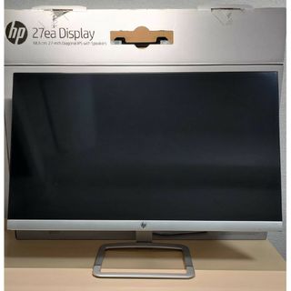 ヒューレットパッカード(HP)のHP 27ea 27インチモニター　IPSパネル　スピーカー内蔵(ディスプレイ)