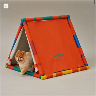 エルメス(Hermes)の【新品未使用】エルメス　レア　ドッグハウス 《カヴァレッティ》(犬)