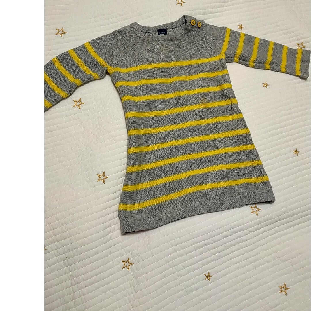 babyGAP(ベビーギャップ)のbabyGAP ニットワンピース キッズ/ベビー/マタニティのベビー服(~85cm)(ワンピース)の商品写真