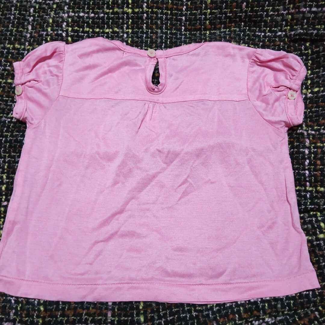 Ralph Lauren(ラルフローレン)のラルフローレン 半袖Tシャツ 80 ピンク キッズ/ベビー/マタニティのキッズ服女の子用(90cm~)(Tシャツ/カットソー)の商品写真