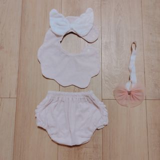 西松屋 - 【美品】セレモニードレス 3点セット ツーウェイオールの通販