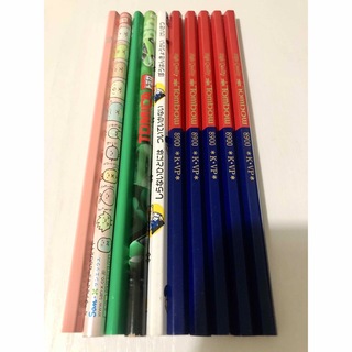 トンボエンピツ(トンボ鉛筆)の✏トンボ 赤青えんぴつ & えんぴつ2B 4B 10本(色鉛筆)