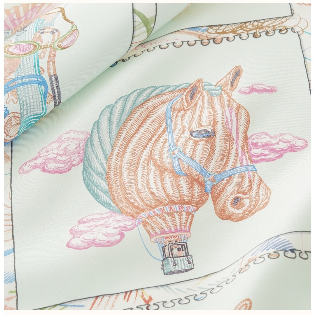 Hermes - HERMES エルメス カレ90 スカーフ シュヴァロスコープ 新品未