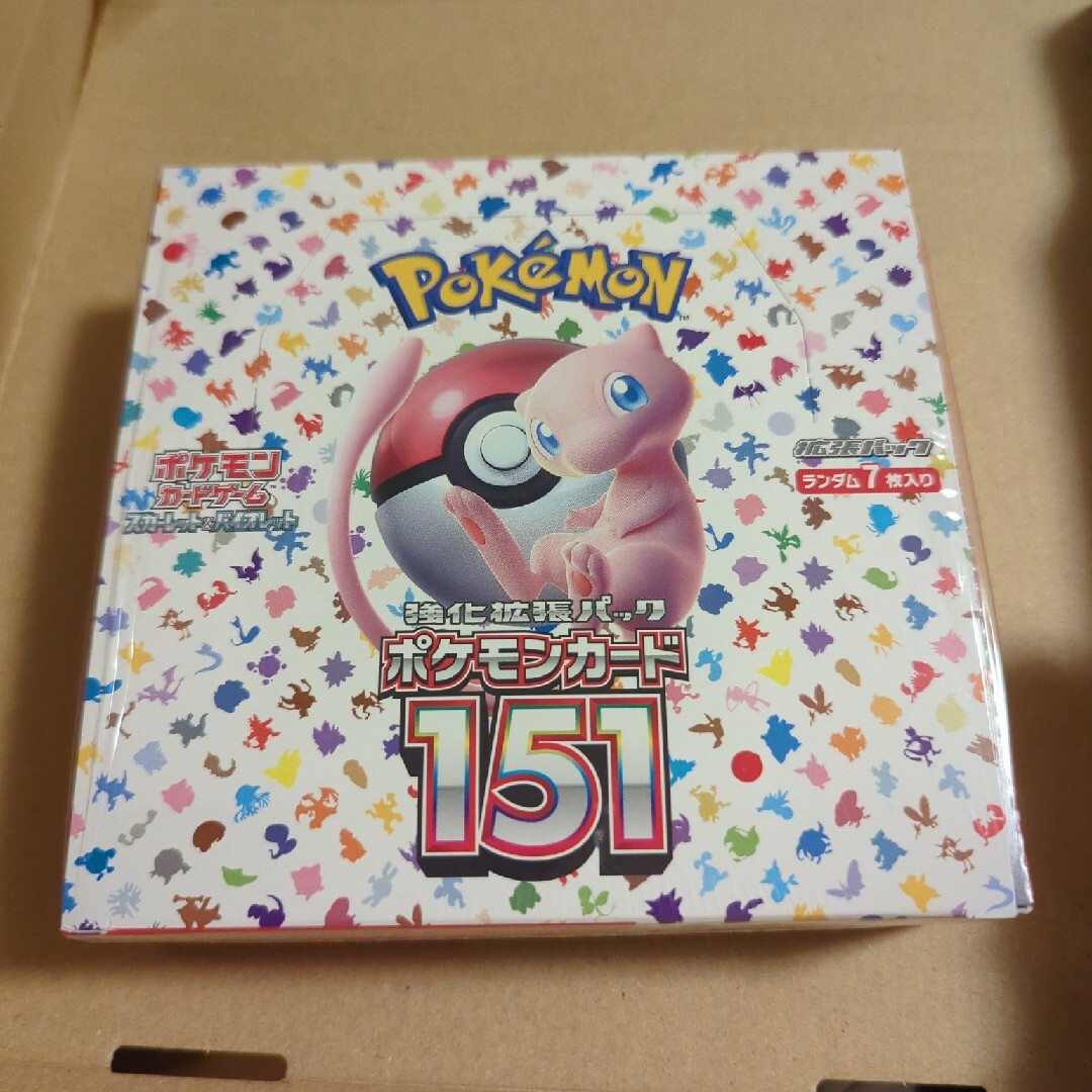 ポケモン - ポケモンカード 151 BOX シュリンク付き ポケカ 1ボックス