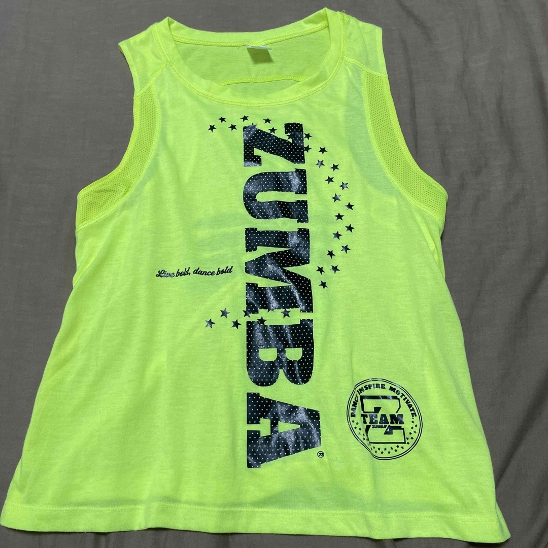 Zumba(ズンバ)のZUMBA アレンジTシャツ スポーツ/アウトドアのトレーニング/エクササイズ(トレーニング用品)の商品写真