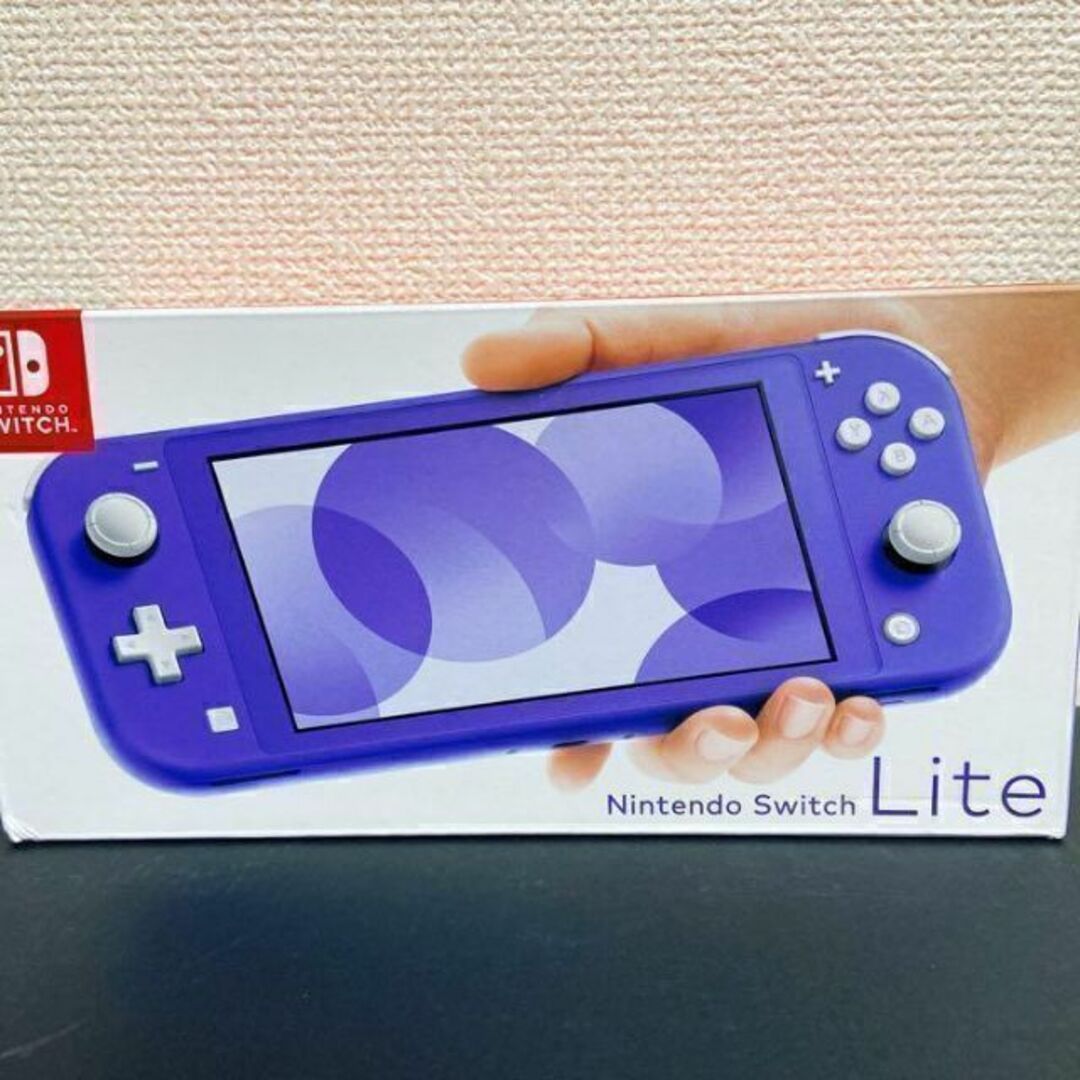 Nintendo Switch(ニンテンドースイッチ)の【新品未開封】任天堂　Switch lite 本体　スイッチライト　ブルー エンタメ/ホビーのゲームソフト/ゲーム機本体(携帯用ゲーム機本体)の商品写真