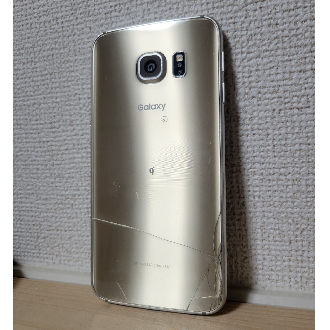 SAMSUNG(サムスン)のGalaxy S6 edge スマホ/家電/カメラのスマートフォン/携帯電話(スマートフォン本体)の商品写真