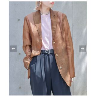 シティショップ(CITYSHOP)の最終価格　美品　ORGANDY TAILORED ジャケット(テーラードジャケット)