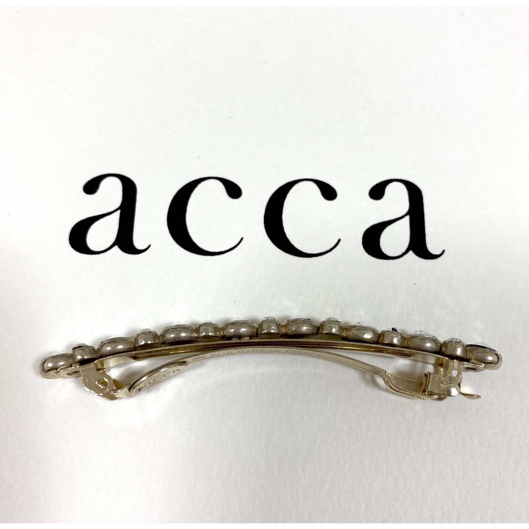 acca(アッカ)のアッカacca ミディアムサイズ バレッタ レディースのヘアアクセサリー(バレッタ/ヘアクリップ)の商品写真