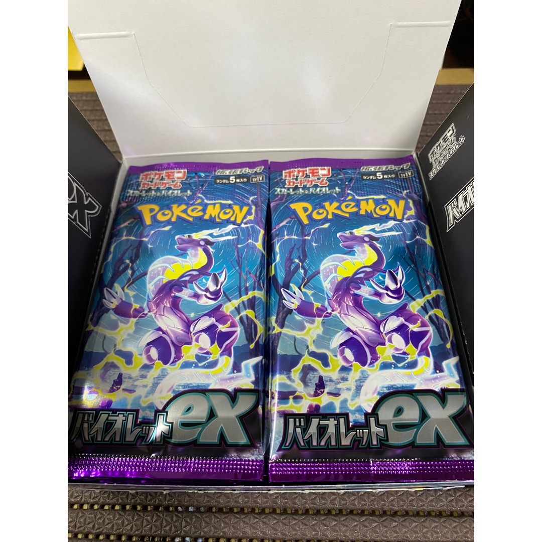 ポケモンカード　クレイバースト2BOX シュリンク、ぺりぺりなし　製造番号一致