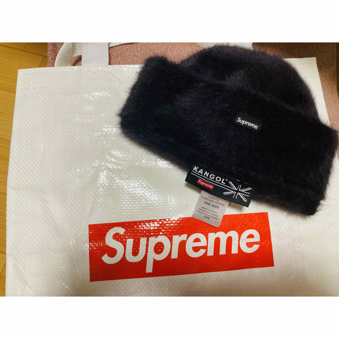 Supreme✖KANGOL ビーニーニットキャップ