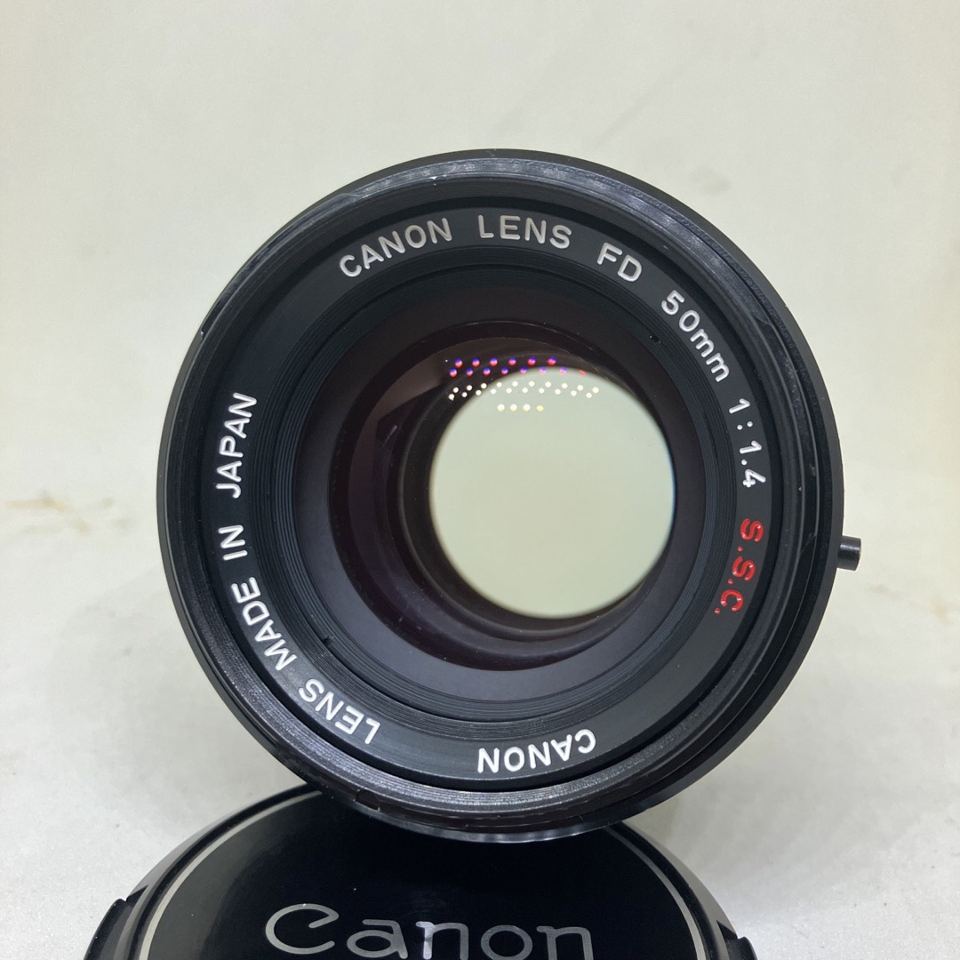 Canon(キヤノン)のCanon FTbとFD 50mm F1.4 S.S.Cのセットになります。 スマホ/家電/カメラのカメラ(フィルムカメラ)の商品写真