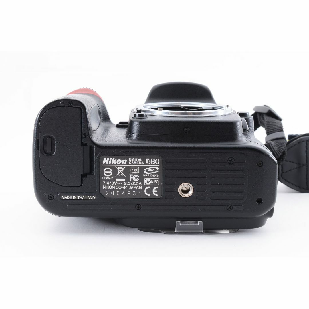 ☆良品/シャッター数6765回☆ Nikon ニコン D80 ボディ カメラ ☆良品/シャッター数6765回☆ Nikon ニコン D80 ボディ カメラ