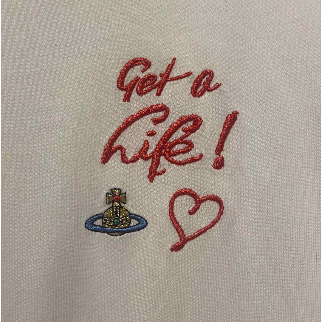 Vivienne Westwood(ヴィヴィアンウエストウッド)のVivienneWestwood ヴィヴィアンウエストウッド 刺繍T-シャツ レディースのトップス(Tシャツ(半袖/袖なし))の商品写真