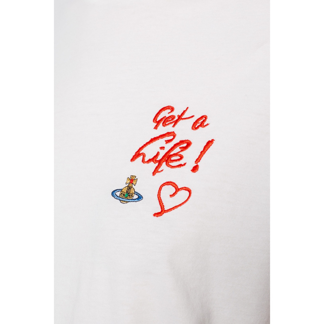 Vivienne Westwood(ヴィヴィアンウエストウッド)のVivienneWestwood ヴィヴィアンウエストウッド 刺繍T-シャツ レディースのトップス(Tシャツ(半袖/袖なし))の商品写真