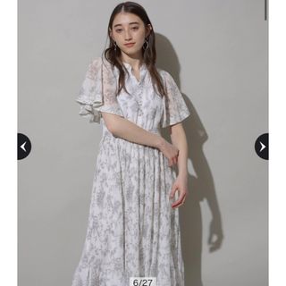 メカニカル 新品 リランドチュール ケープ スリーブ プリント