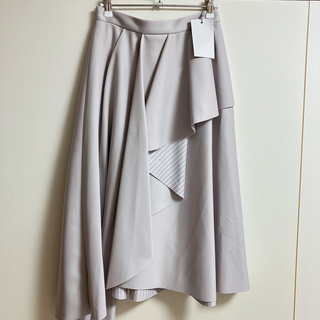 【新品タグ付】セルフォード アシンメトリー ボンディング スカート