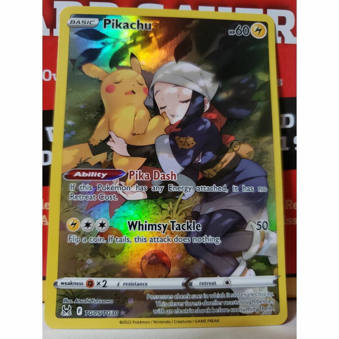 英語版 ピカチュウ CHR TG05/TG30 Pikachu ポケカの通販 by 英語版 ピカチュウ CHR TG05/TG30 Pikachu ポケカの通販 by