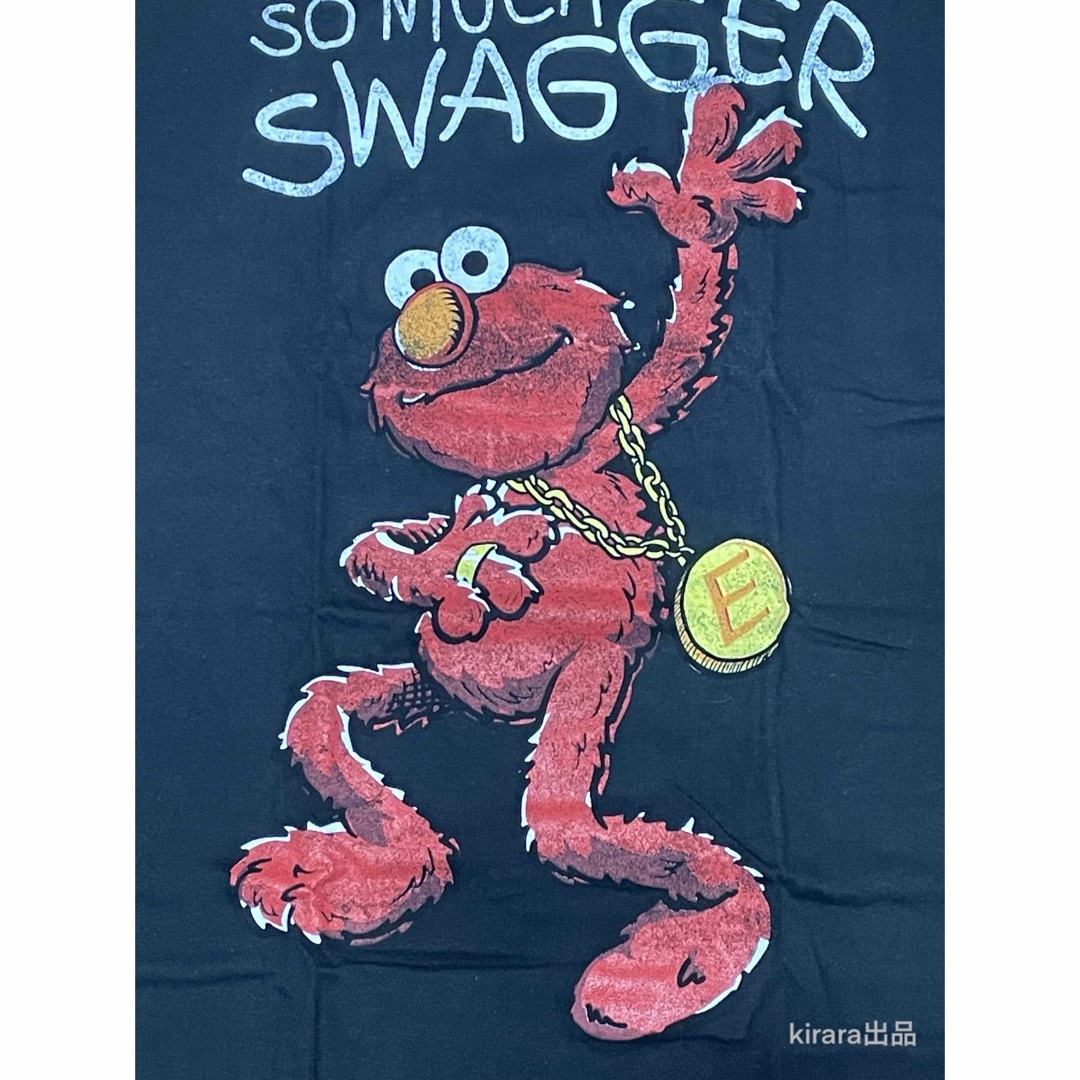 SESAME STREET(セサミストリート)の【セサミストリート】Tシャツ⑧ 2XLサイズ スワッガー swagger エルモ メンズのトップス(Tシャツ/カットソー(半袖/袖なし))の商品写真