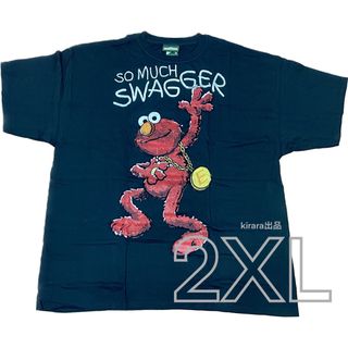 セサミストリート(SESAME STREET)の【セサミストリート】Tシャツ⑧ 2XLサイズ スワッガー swagger エルモ(Tシャツ/カットソー(半袖/袖なし))