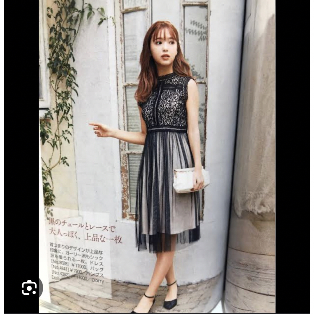 オリジナル 結婚式 ワンピース ドレス 黒 dorrydoll ドーリードール