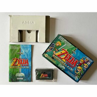 ゲームボーイアドバンス(ゲームボーイアドバンス)のGBA ゼルダの伝説 神々のトライフォース 4つの剣　ゲームボーイアドバンス(携帯用ゲームソフト)