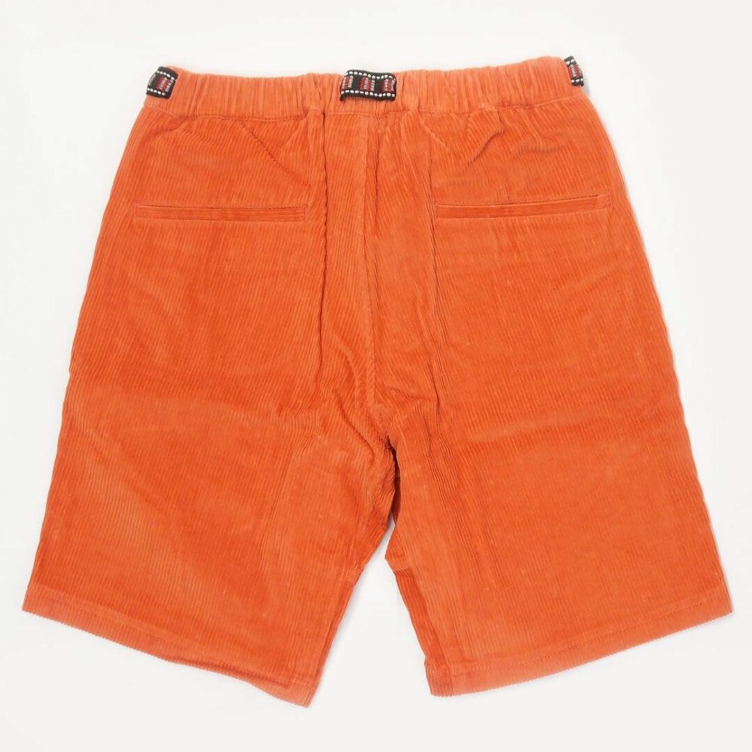 新品 HANDSOM コーデュロイ クラインミングショーツ オレンジ S メンズのパンツ(ショートパンツ)の商品写真