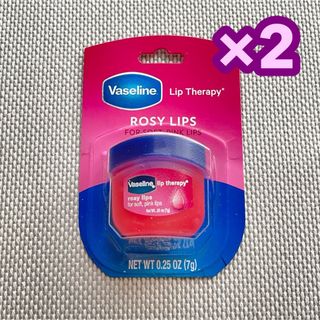 ヴァセリン(Vaseline)の【2個】ヴァセリン リップ ロージーリップス(リップケア/リップクリーム)