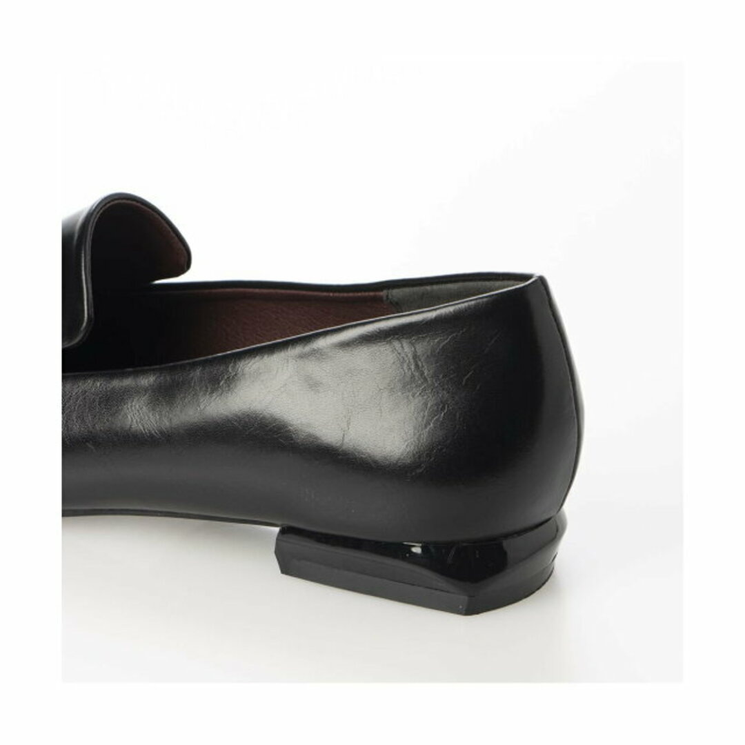 EVOL(イーボル)の【BL】【22.5】デザインヒールコインローファー レディースの靴/シューズ(ローファー/革靴)の商品写真