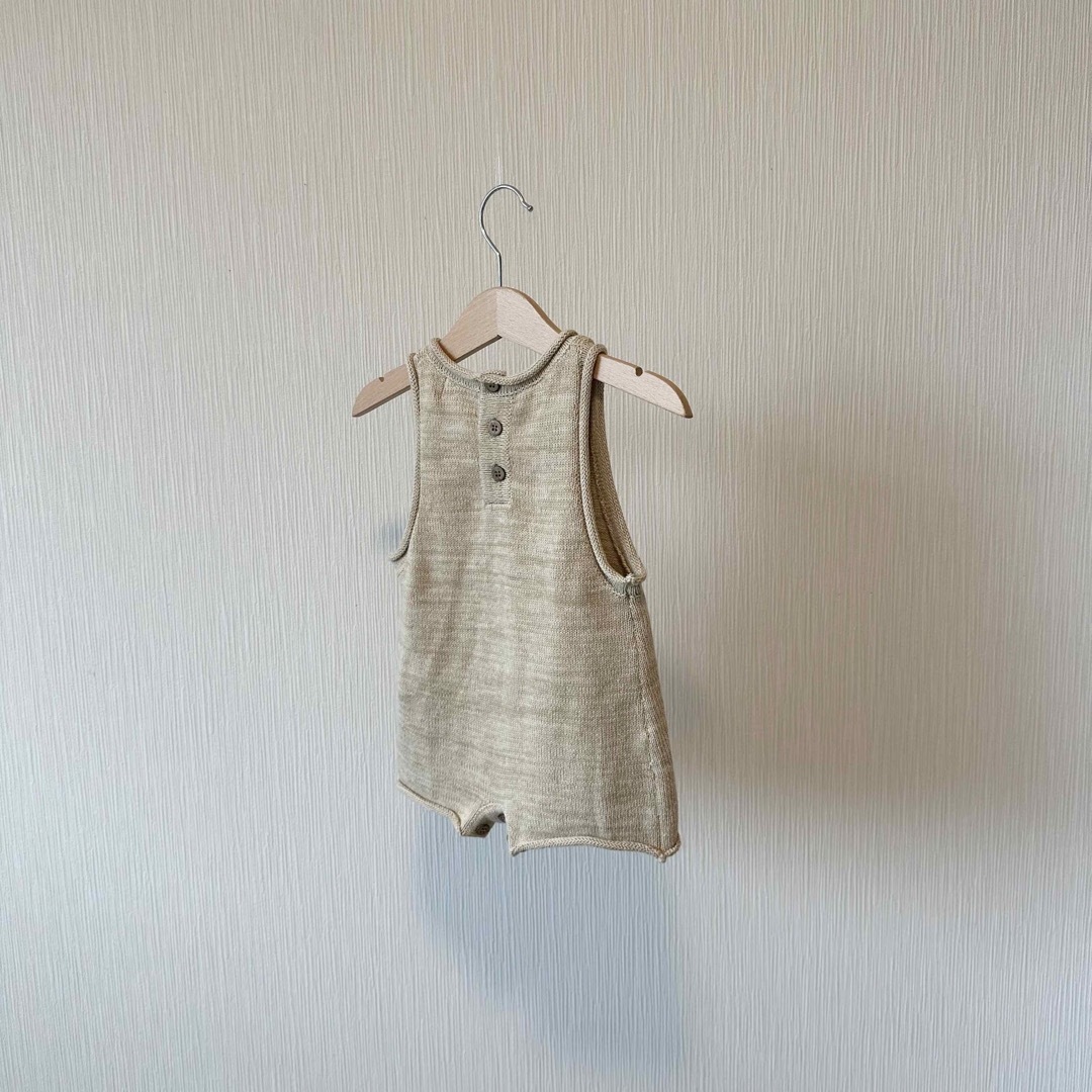 el.vira shorts sleeveless  rompers キッズ/ベビー/マタニティのベビー服(~85cm)(ロンパース)の商品写真