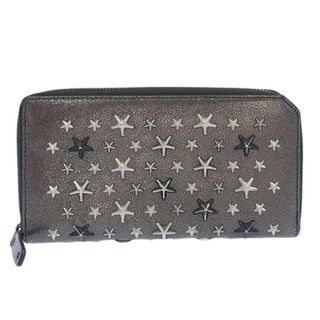 【中古】JIMMY CHOO ジミーチュウ レザー スタースタッズ