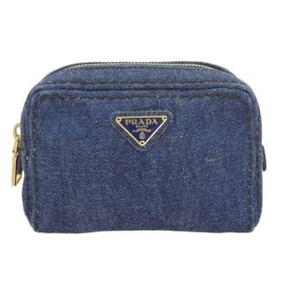 PRADA / denim pouch