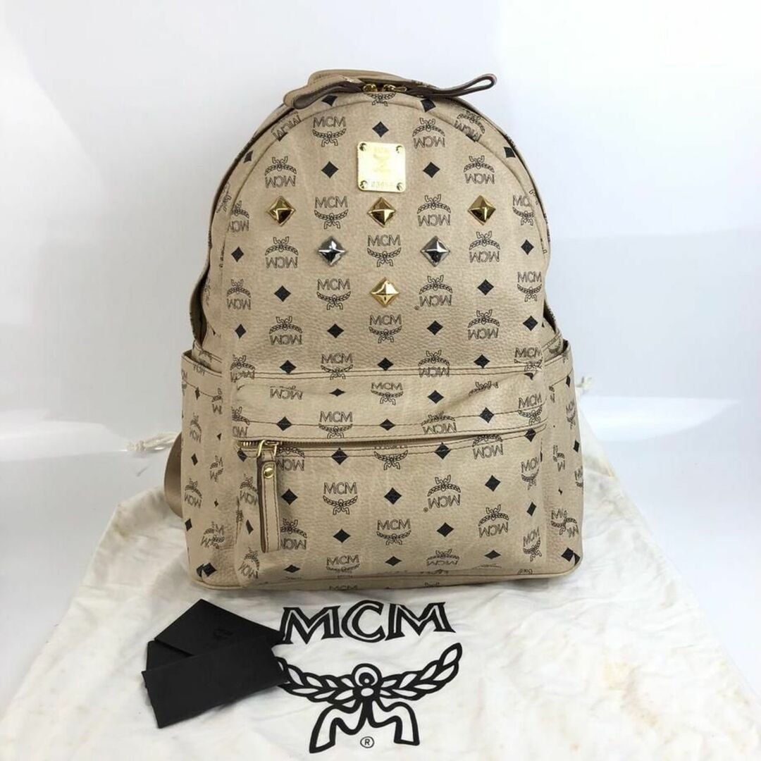 エムシーエム MCM リュック バックパックスタッズ