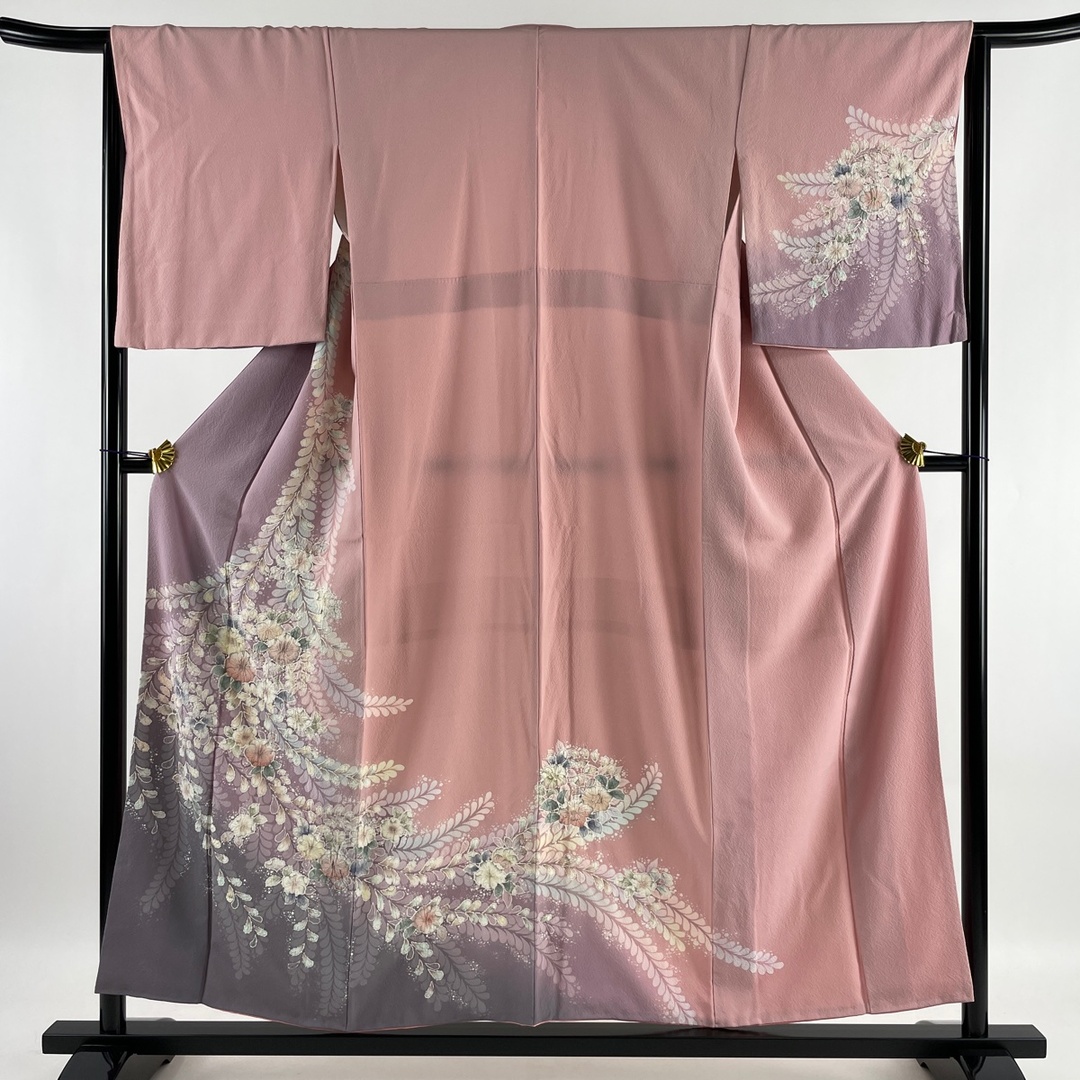 訪問着 美品 秀品 身丈155cm 裄丈65cm 正絹 【中古】の通販 by ...