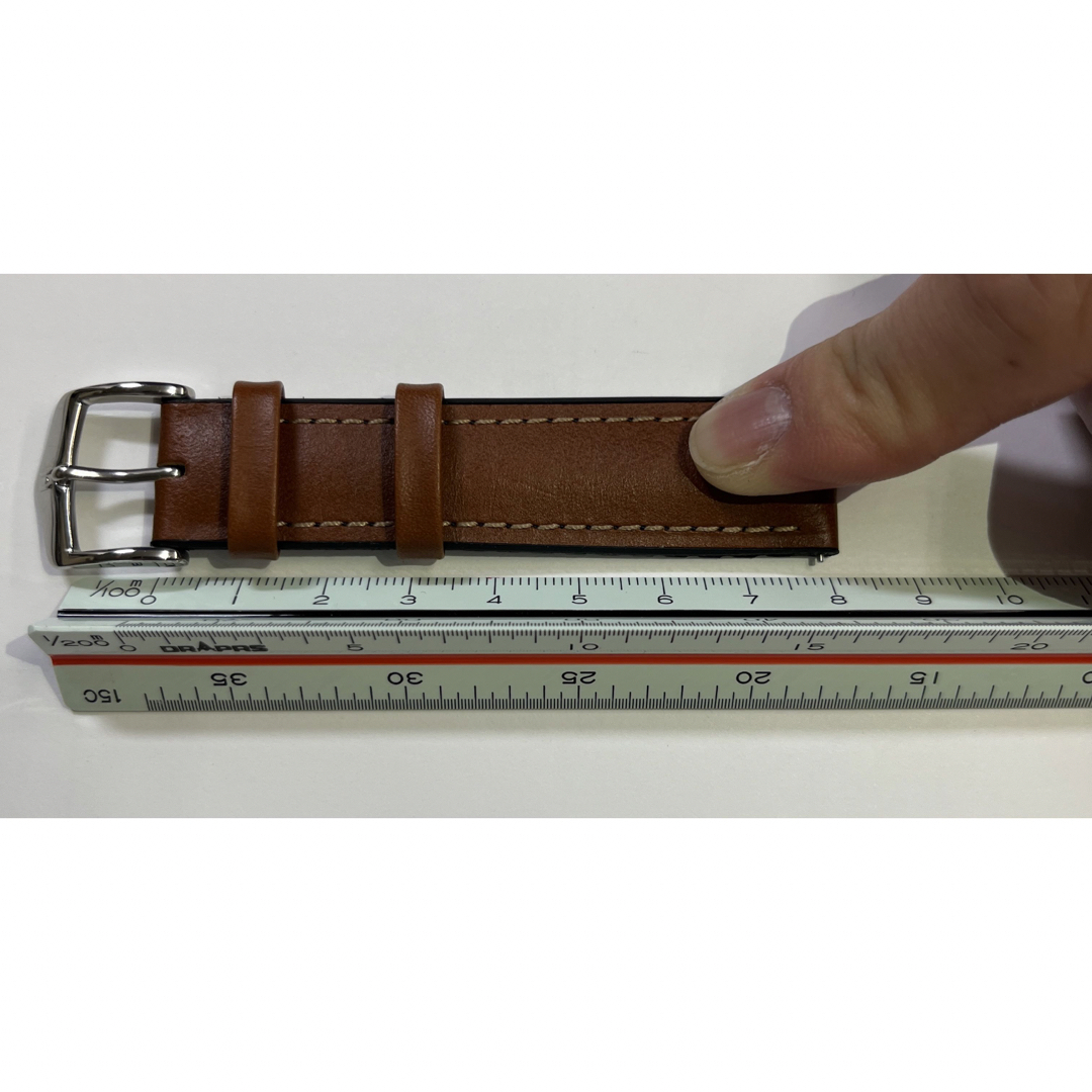 HIRSCH(ヒルシュ)のヒルシュ　ジェームス　ゴールデンブラウン　19mm メンズの時計(レザーベルト)の商品写真