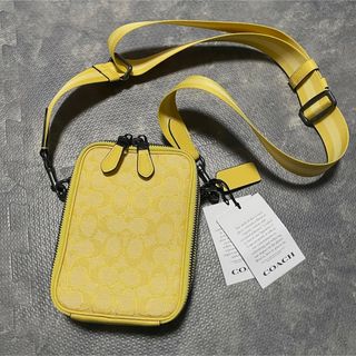 ビジネスバック 新品 コーチ COACH ショルダーバッグ PHONE CROSSBODY