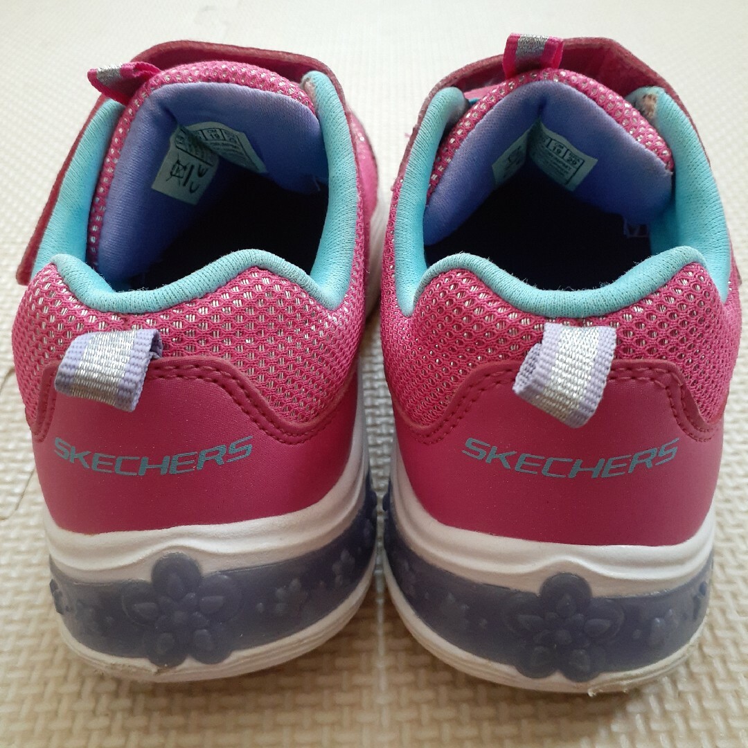 SKECHERS(スケッチャーズ)のスケッチャーズ　スニーカー　19cm　ピンク キッズ/ベビー/マタニティのキッズ靴/シューズ(15cm~)(スニーカー)の商品写真