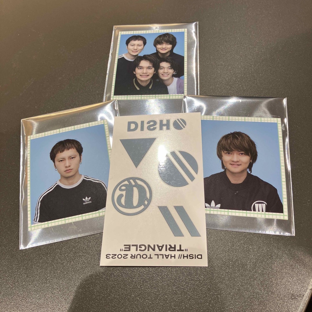 大幅値下/メール便OK/日本製 DISH// 証明写真 tシャツ 23th Triangle