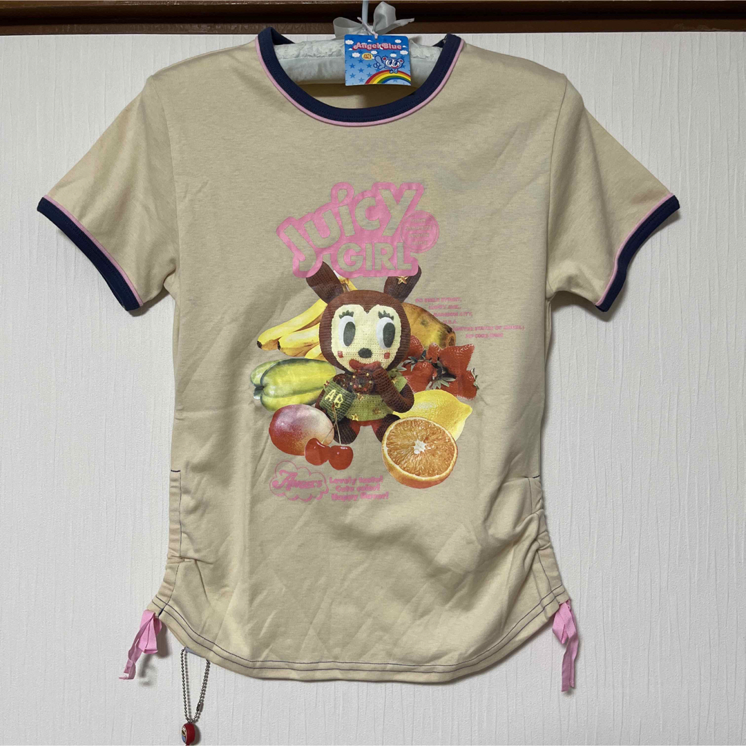 かっぺくん新品タグ付　レア　エンジェルブルー　160  Tシャツ　カッペくん　フルーツ