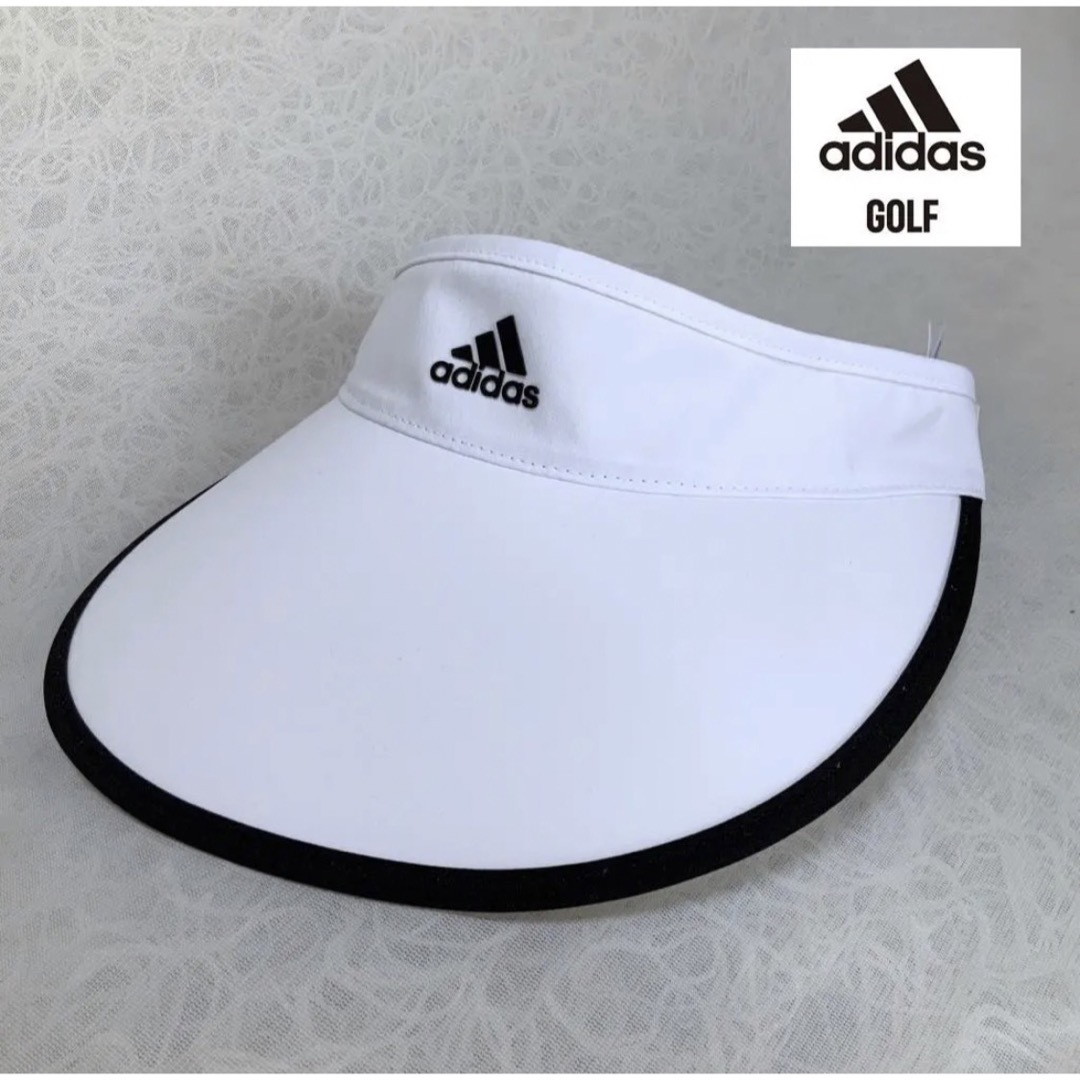 adidas(アディダス)のadidas GOLF レディースコンパクトバイザー（白） レディースの帽子(その他)の商品写真