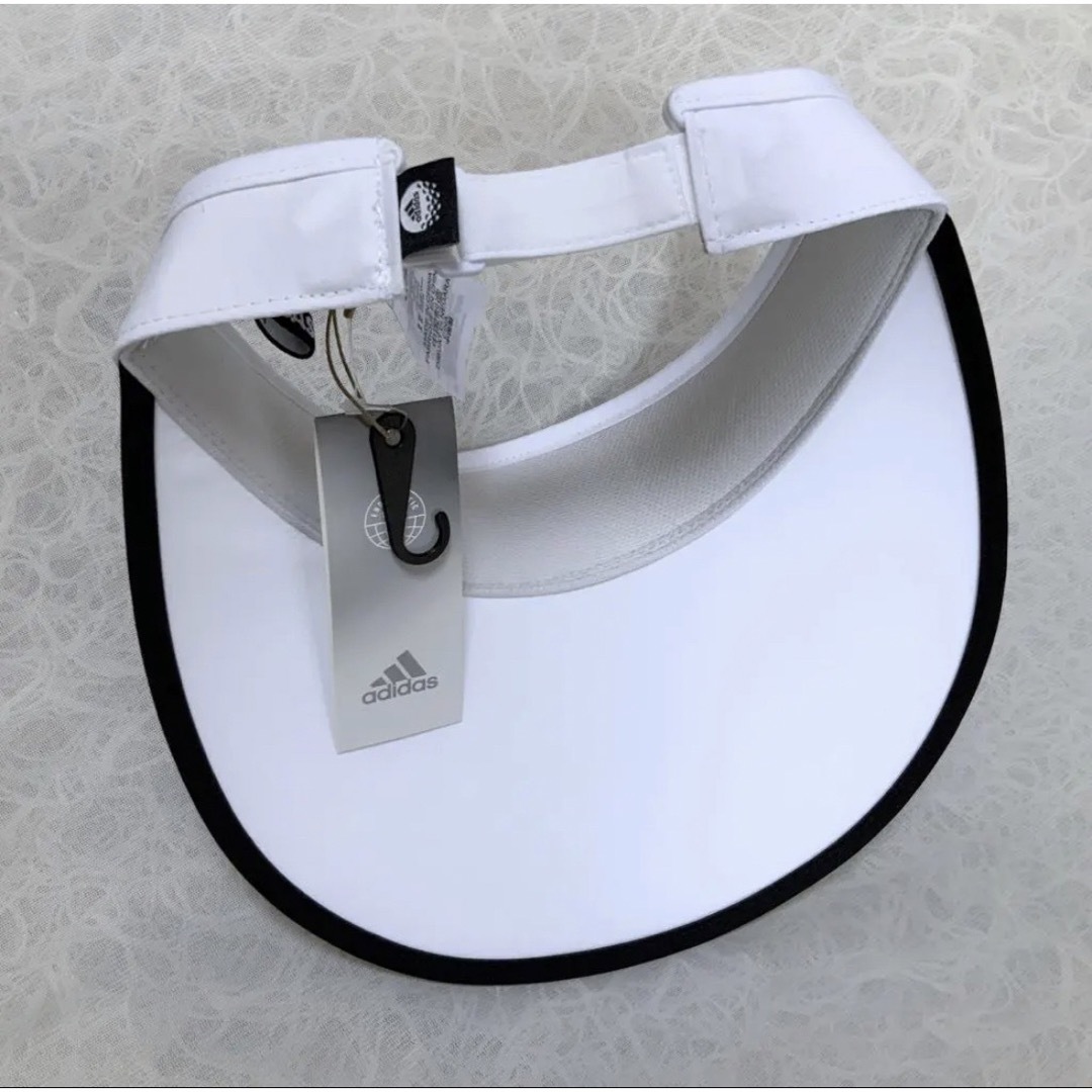 adidas(アディダス)のadidas GOLF レディースコンパクトバイザー（白） レディースの帽子(その他)の商品写真