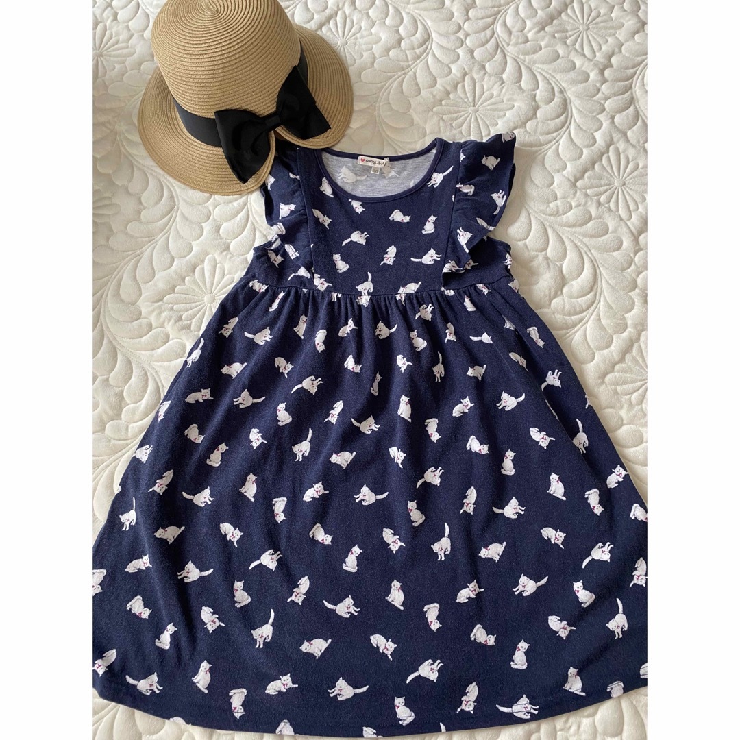 Samansa MOS2  lagom ドッキングワンピース キッズ/ベビー/マタニティのキッズ服女の子用(90cm~)(ワンピース)の商品写真