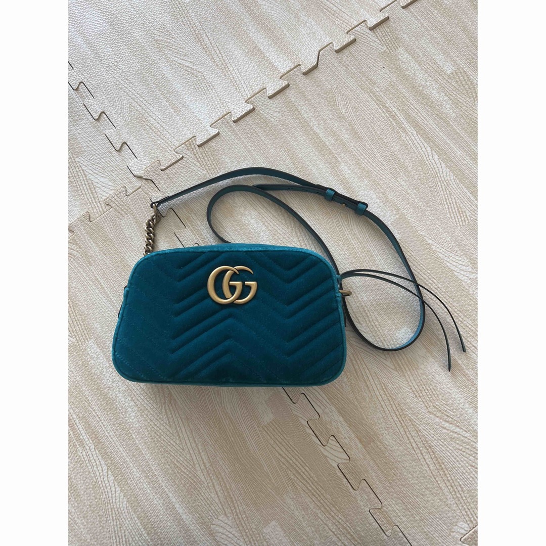 値下げ可能！】⭐︎GUCCI⭐︎GGマーモント⭐︎ショルダーバッグベロア