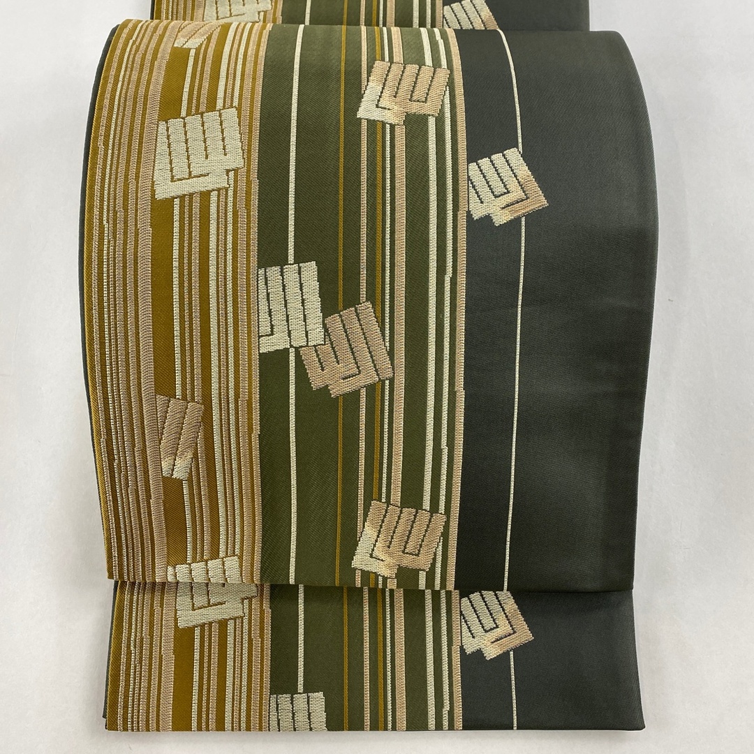 袋帯 美品 名品 全通 正絹 【中古】の通販 by バイセル ラクマ店|ラクマ 袋帯 美品 名品 全通 正絹